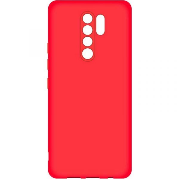 Чехол (клип-кейс) BoraSCO Microfiber Case 39070 для Xiaomi Redmi 9, красный