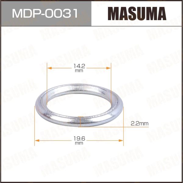 Шайба Masuma MDP0031 прокладка маслосливного болта Audi; Skoda; Volkswagen